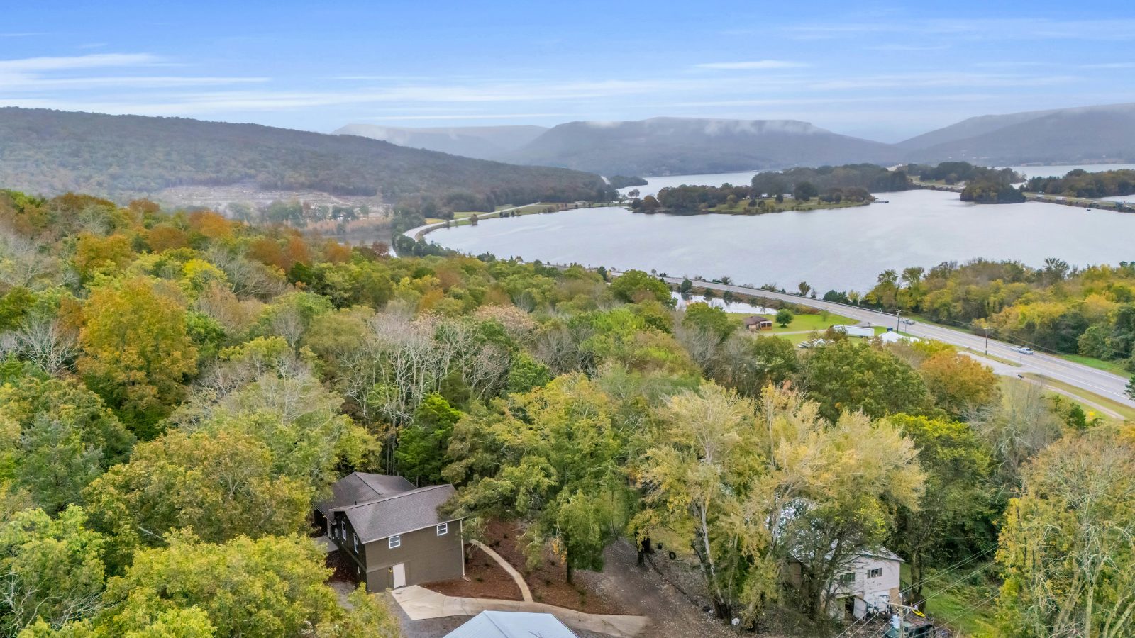 Retreat Like Feel + Practically New! 4 Beds, 3 Baths, Over 2,000 Sq Ft. with Glimpses of Nickajack Lake! property image